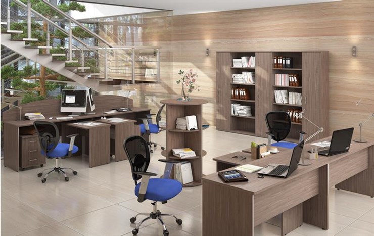 Офисный набор мебели IMAGO четыре рабочих места, стол для переговоров в Кирове - изображение 6